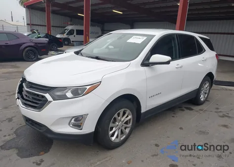 2019 Chevrolet Equinox Lt из США, поврежденный, VIN 2GNAXJEV5K6154909